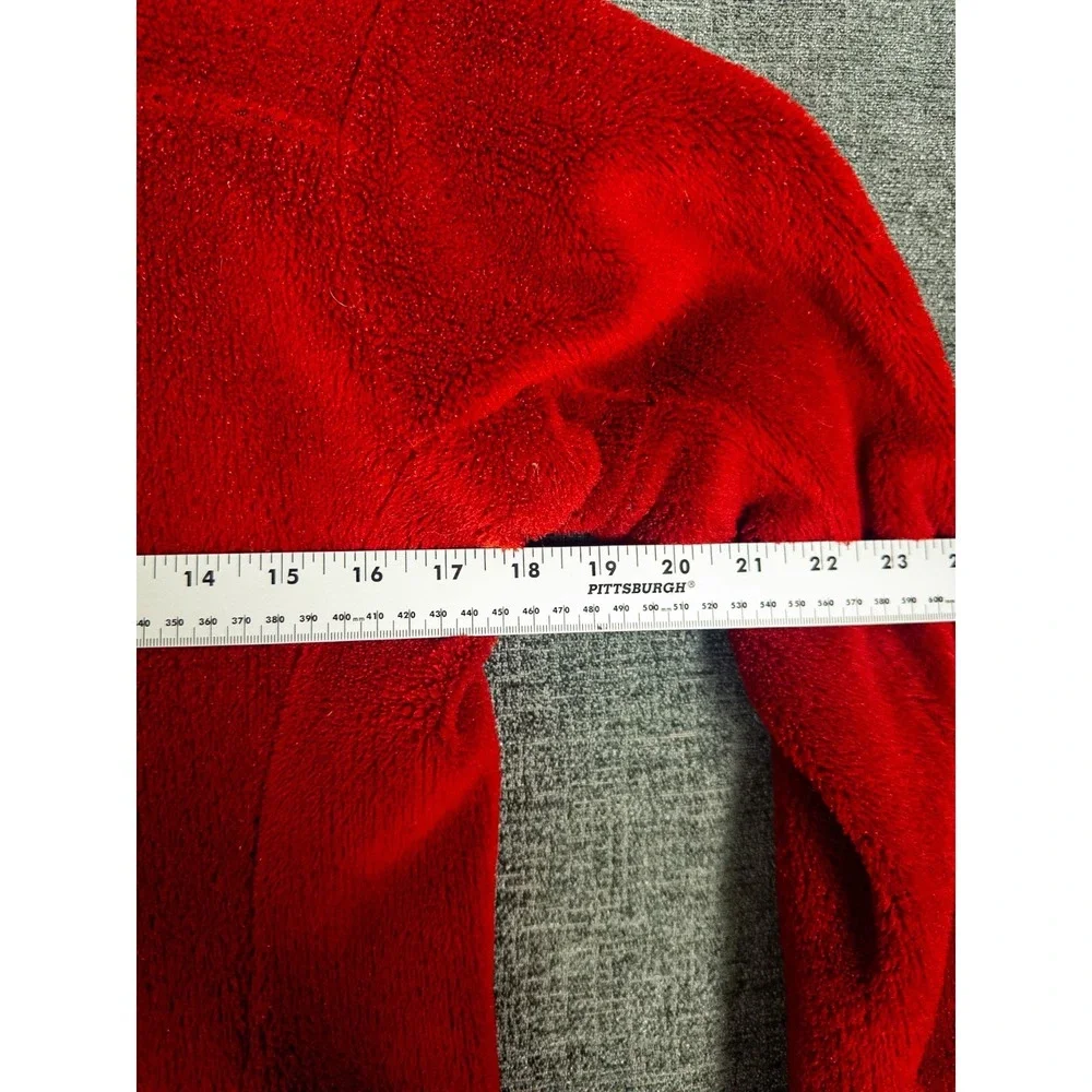 VTG‎ Arcteryx Womens Fleece Jacket Red Full Zip High Pile Sz M Outdoor Soft